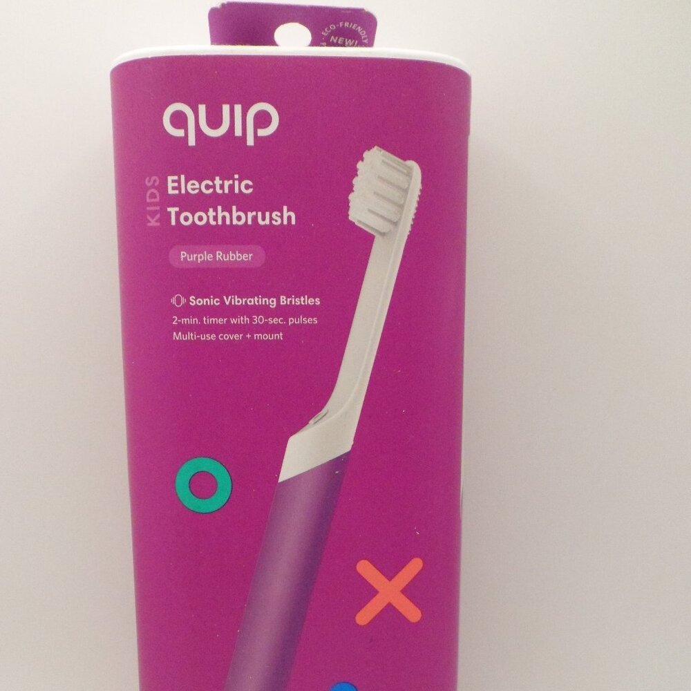 Quip Kids Electric Toothbrush Purple